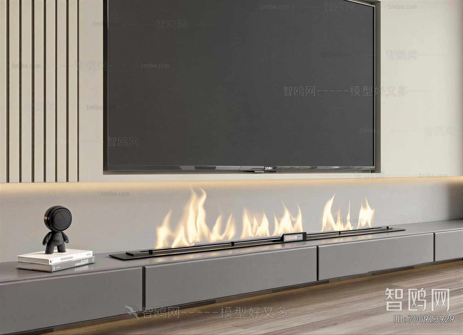 Modern Electronic Fireplace