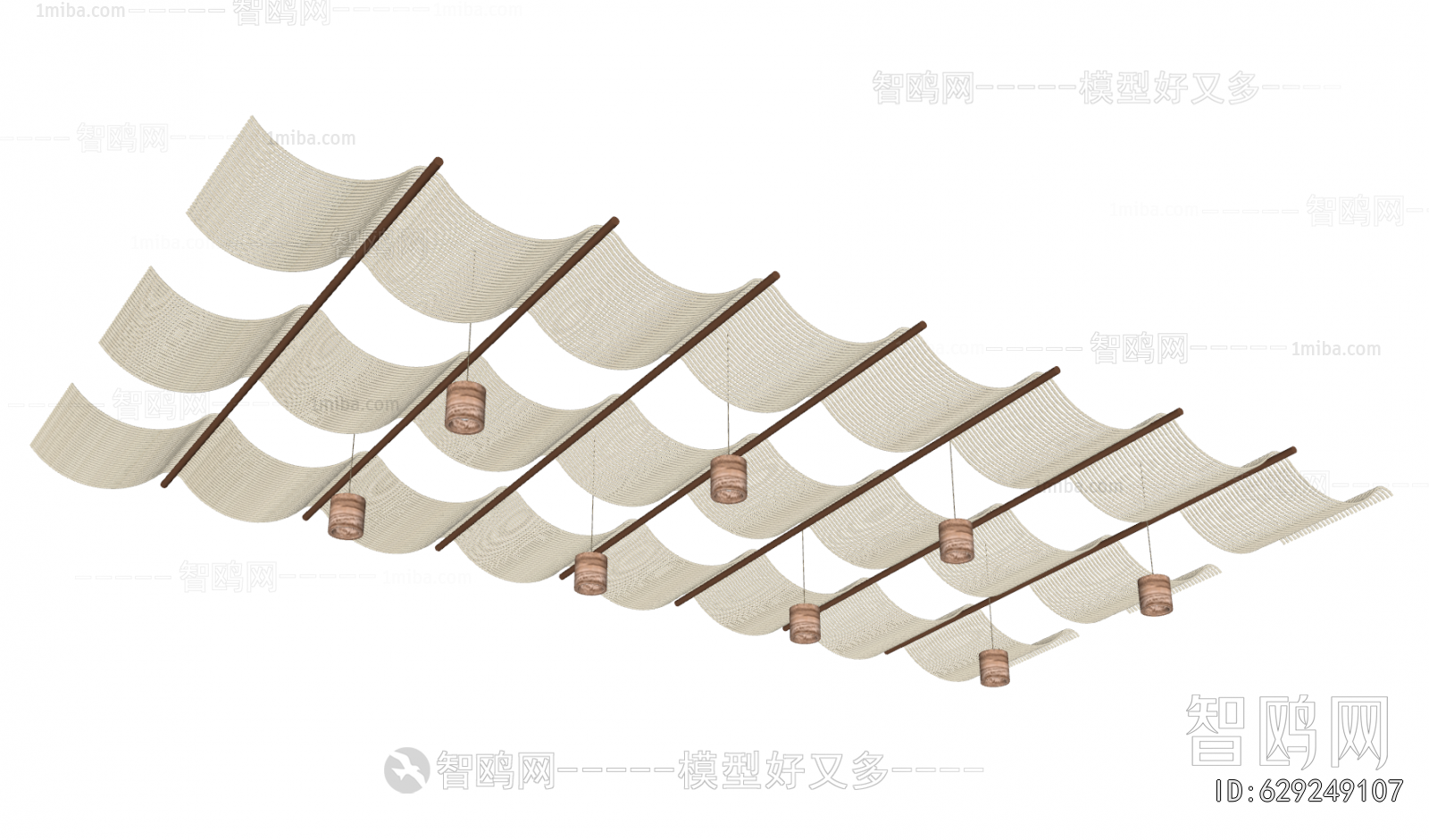 New Chinese Style Suspended Ceiling