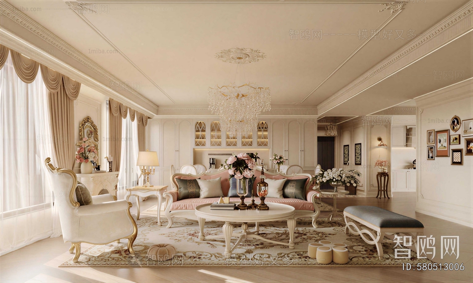 French Style A Living Room