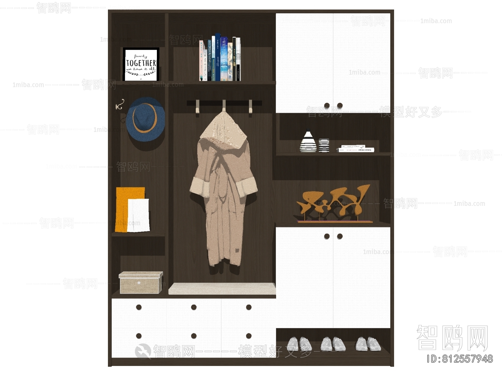 Modern Shoe Cabinet
