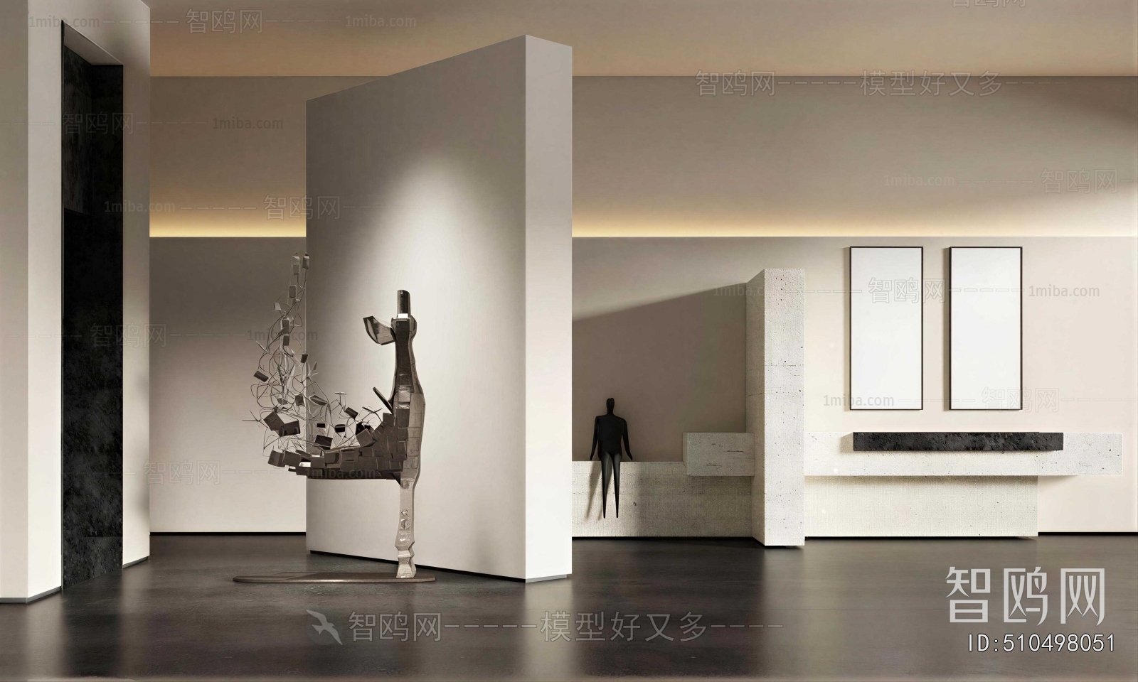 Wabi-sabi Style Exhibition Hall