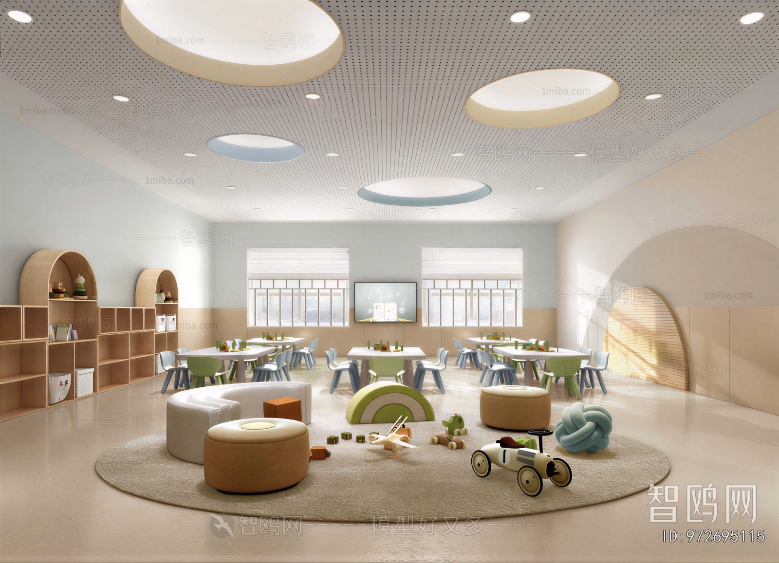 Modern Kindergarten Classrooms