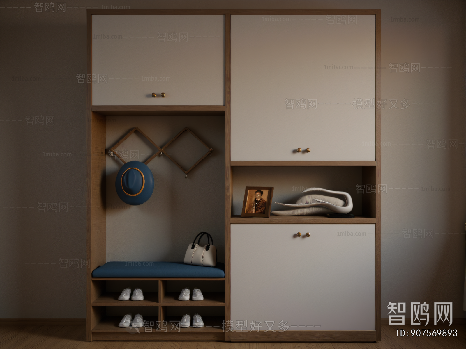 Modern Shoe Cabinet