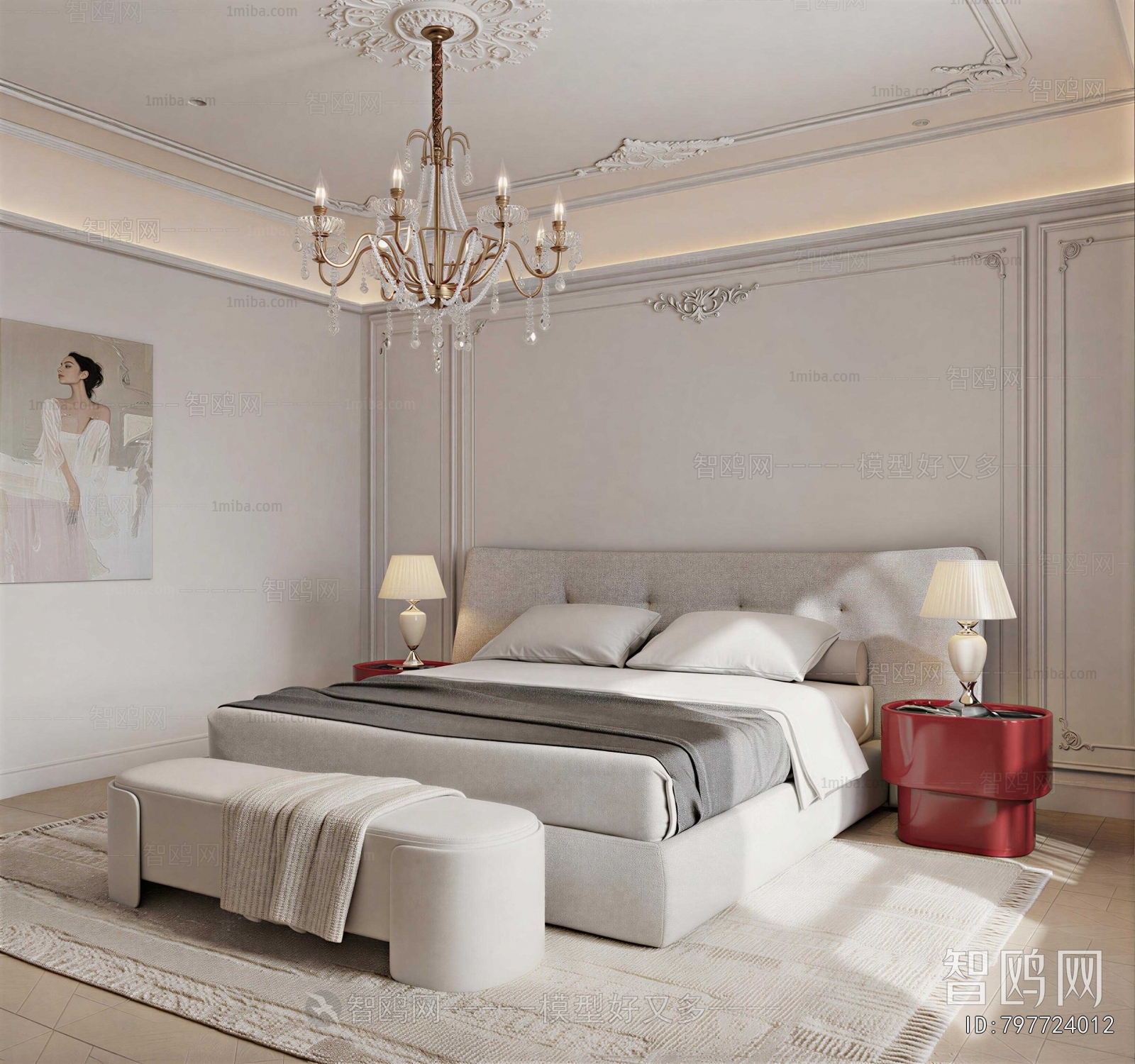 French Style Bedroom