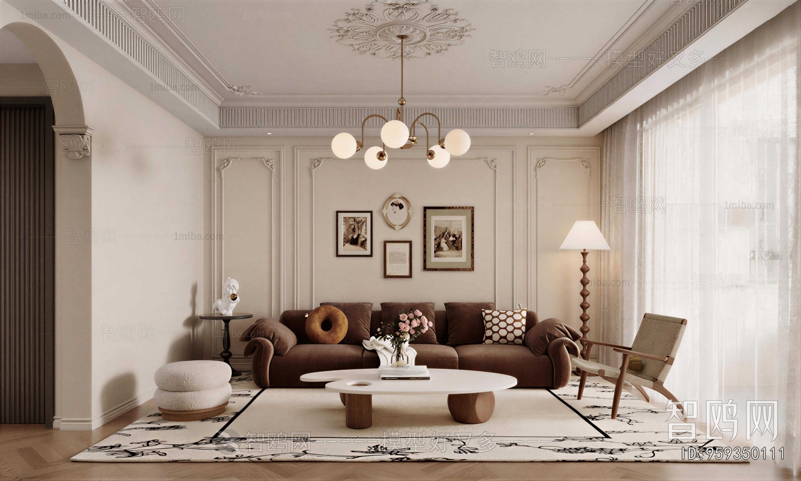 French Style A Living Room