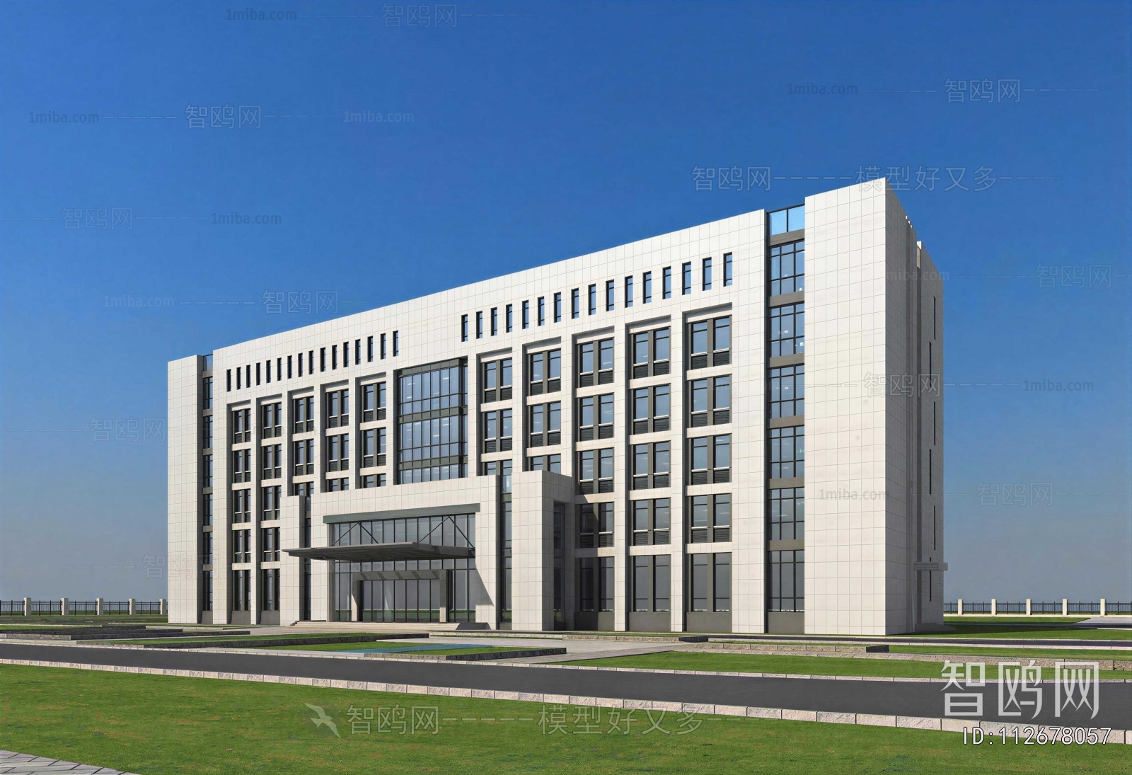 Modern Appearance Of Commercial Building