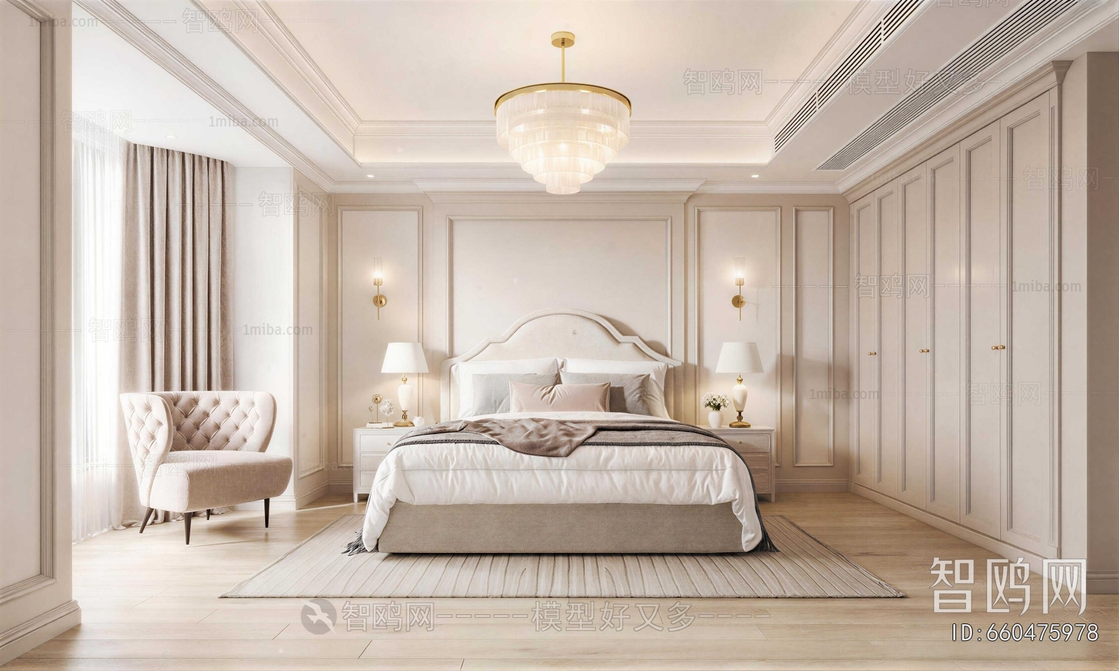 French Style Bedroom