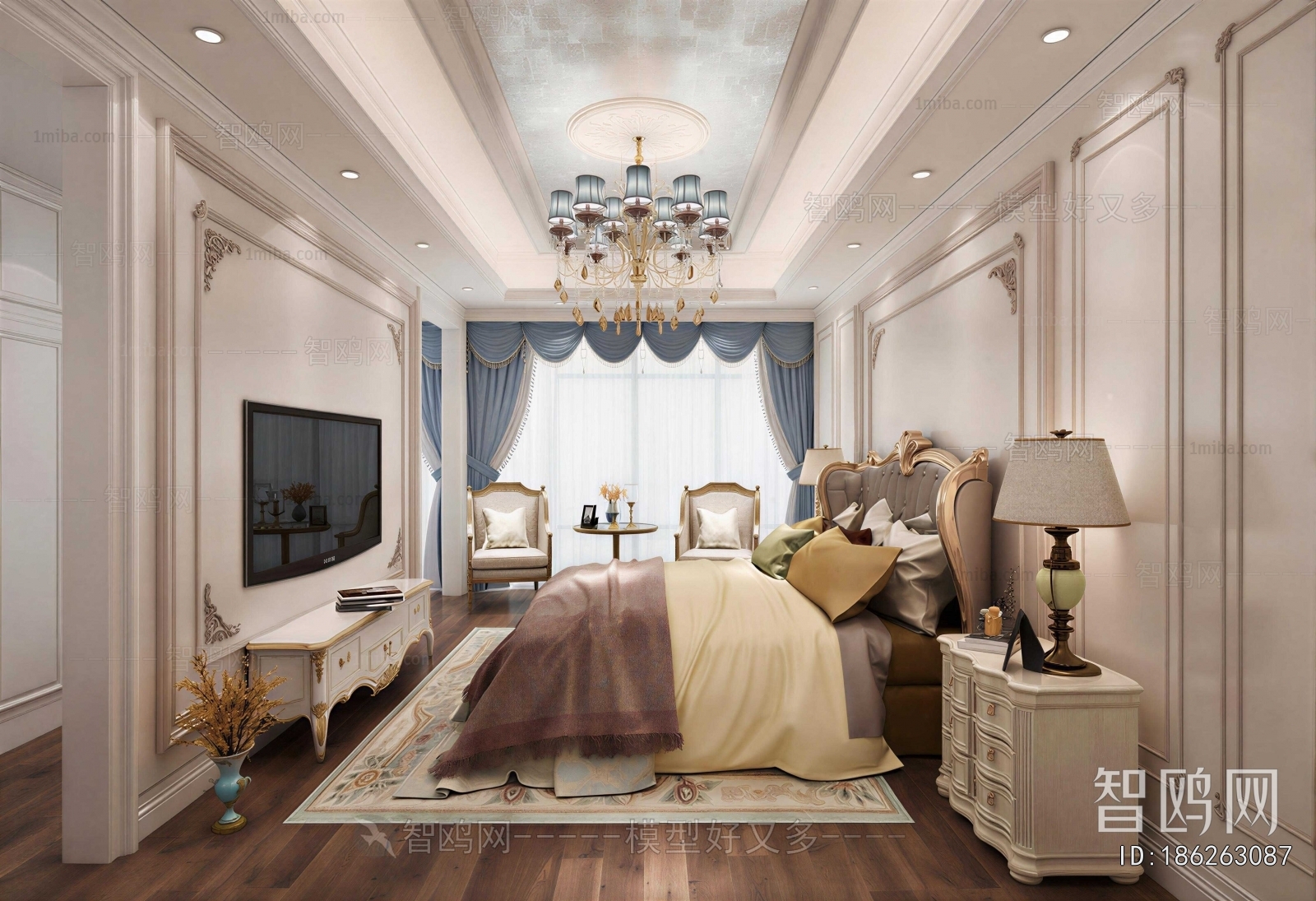 European Style Bedroom