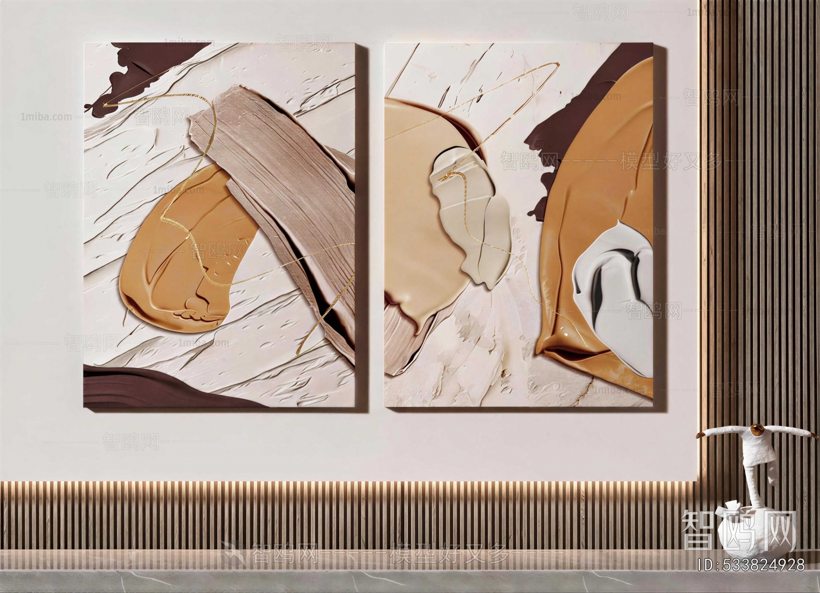Wabi-sabi Style Painting