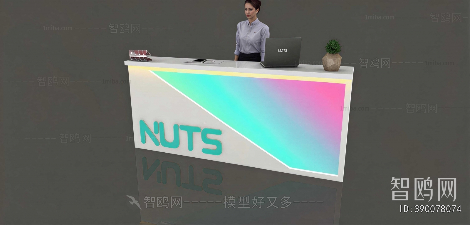 Modern Reception Desk