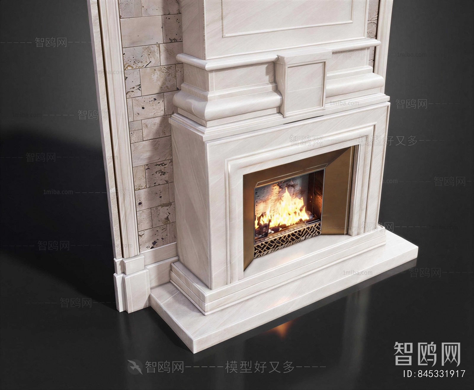 European Style Fireplace