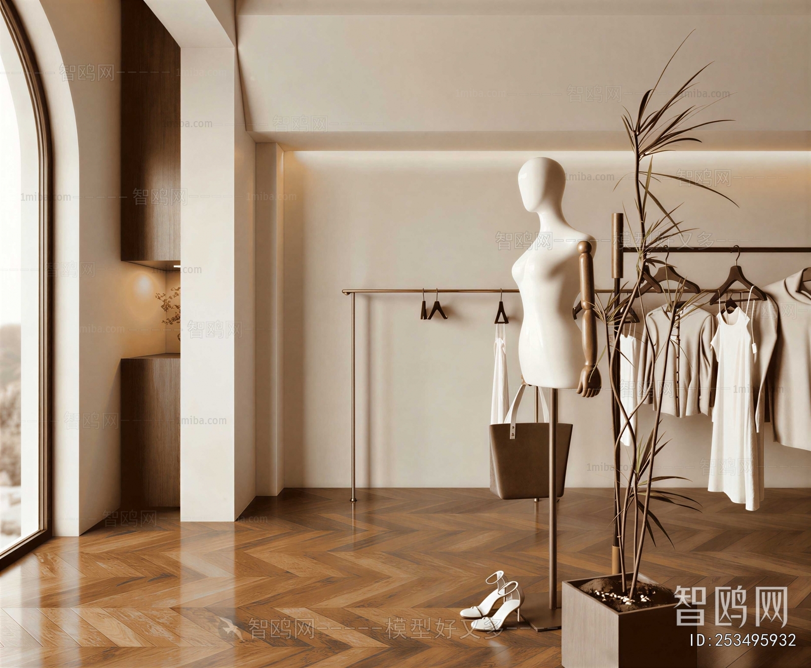 Modern Clothing Store