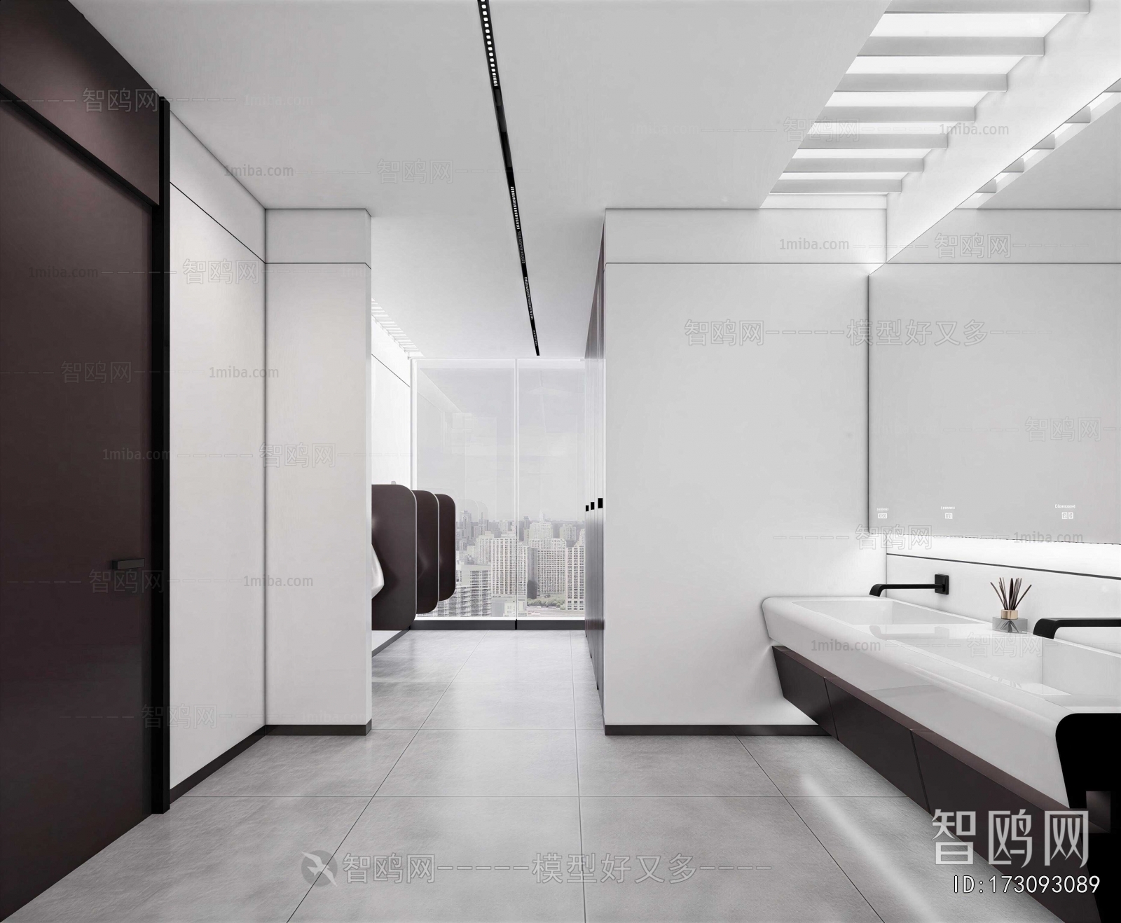 Modern Public Toilet