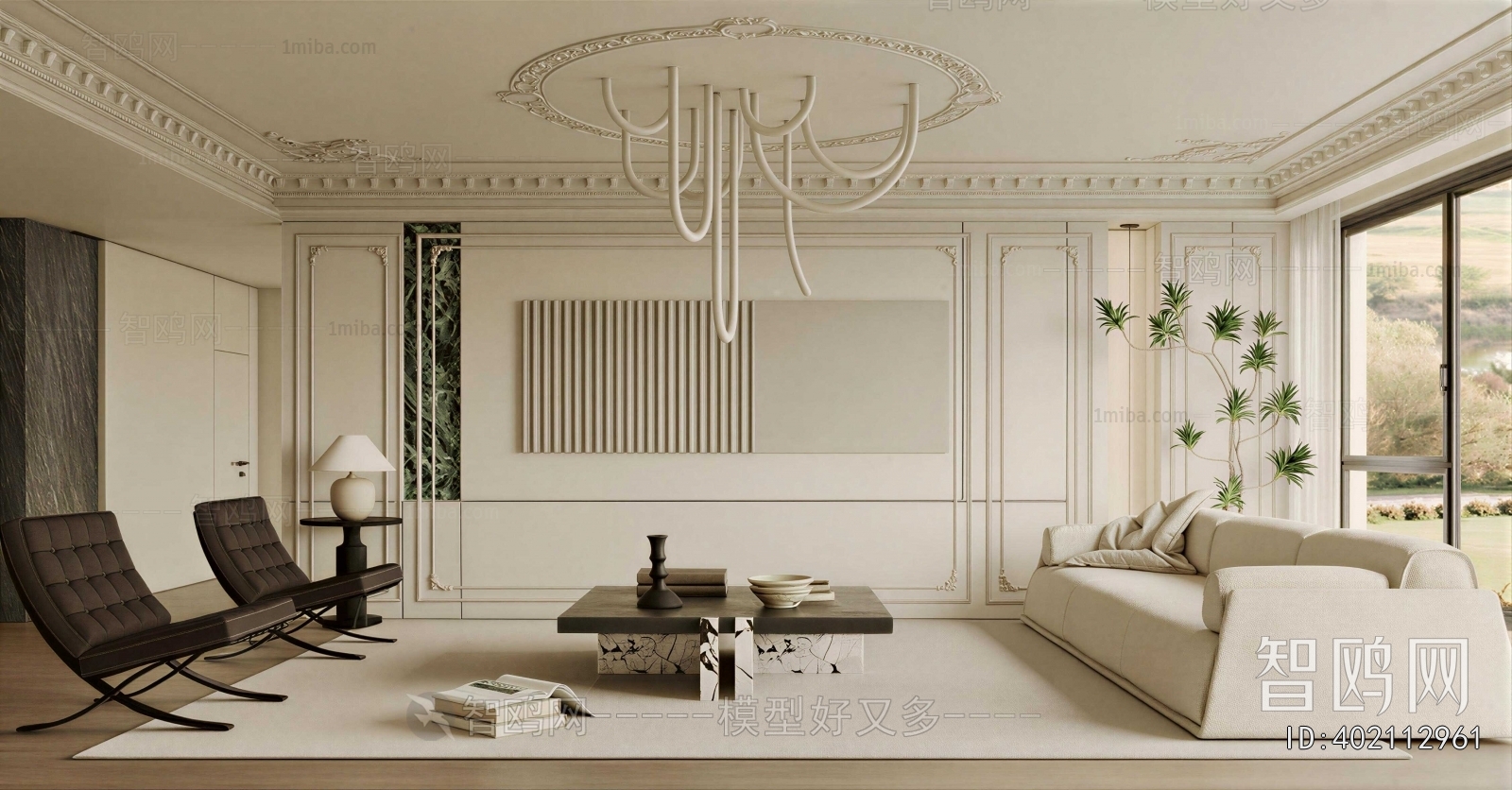 French Style A Living Room