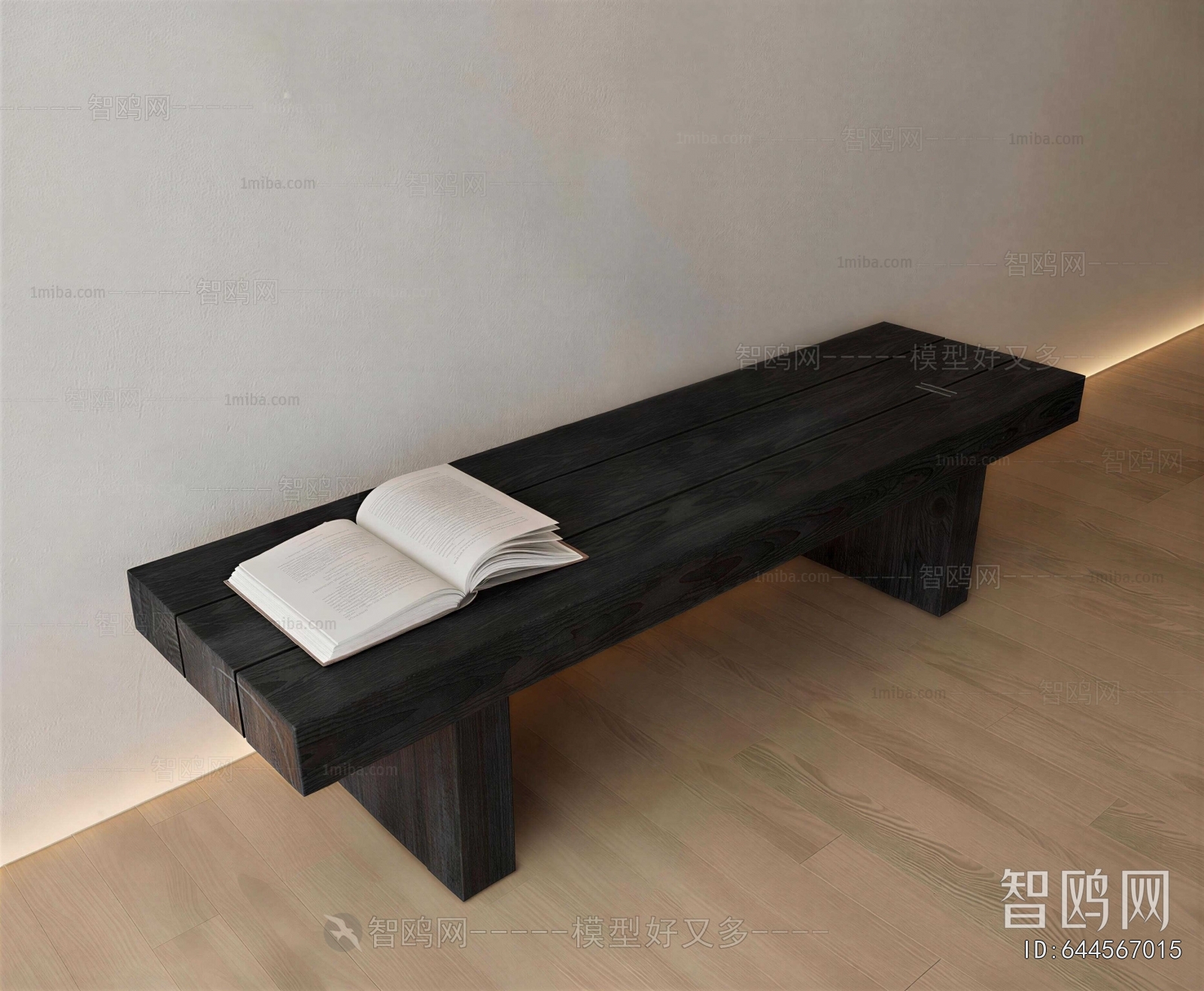 Wabi-sabi Style Bench