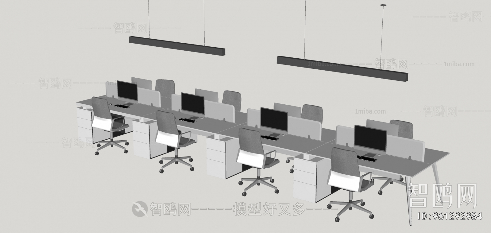 Modern Office Desk And Chair