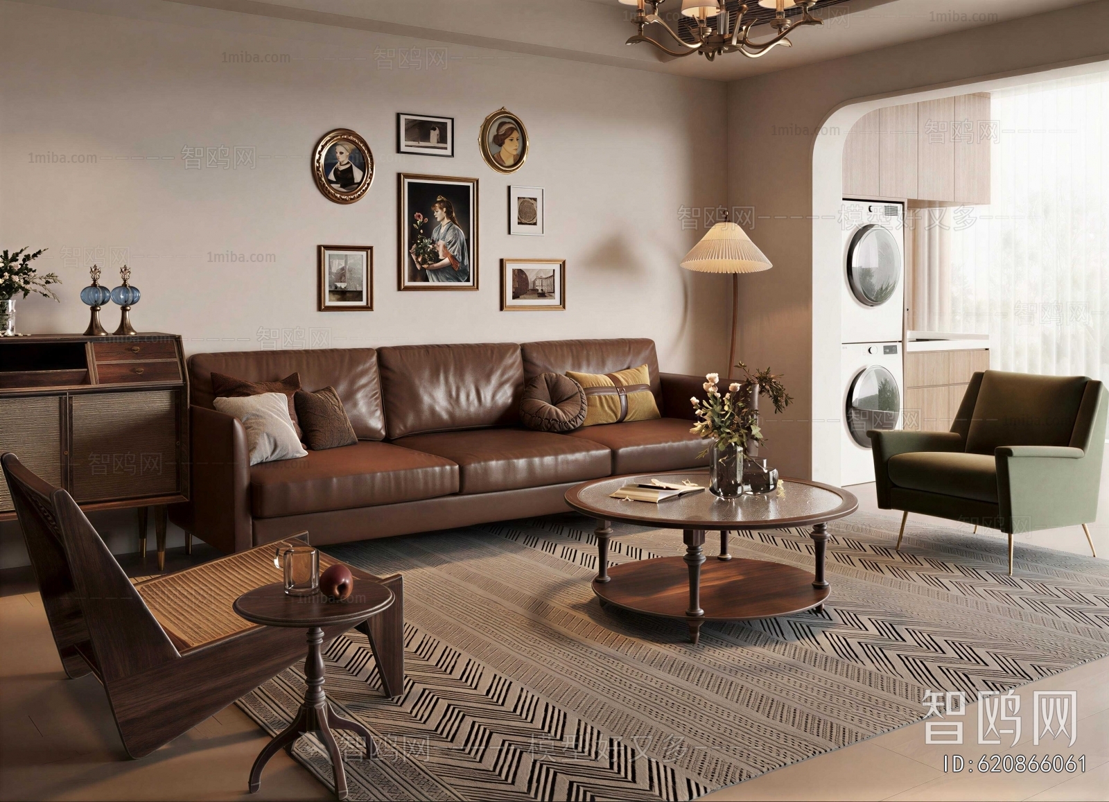 American Style A Living Room