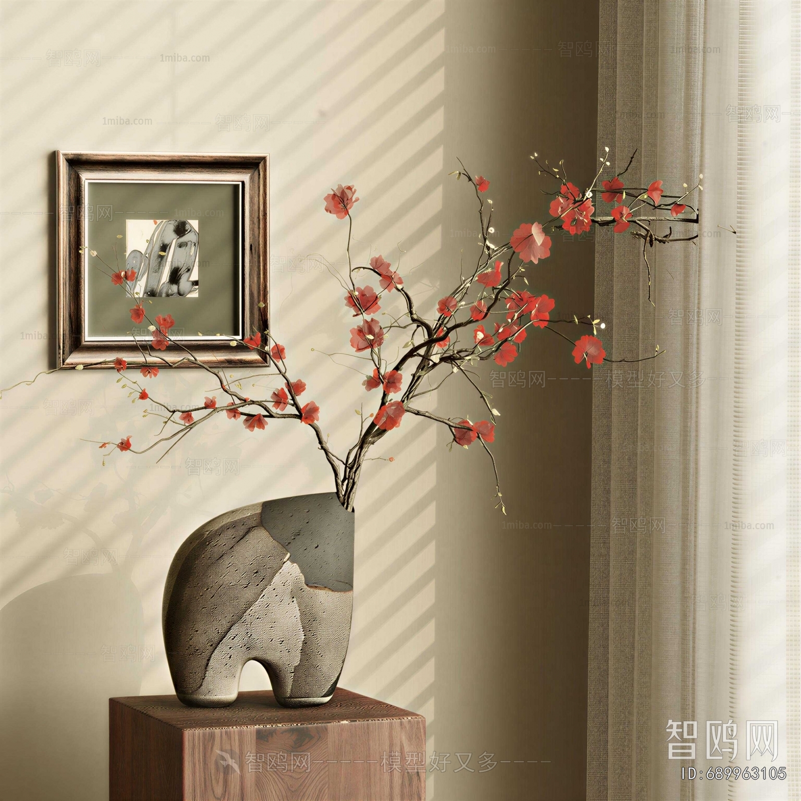 New Chinese Style Flower Arrangement