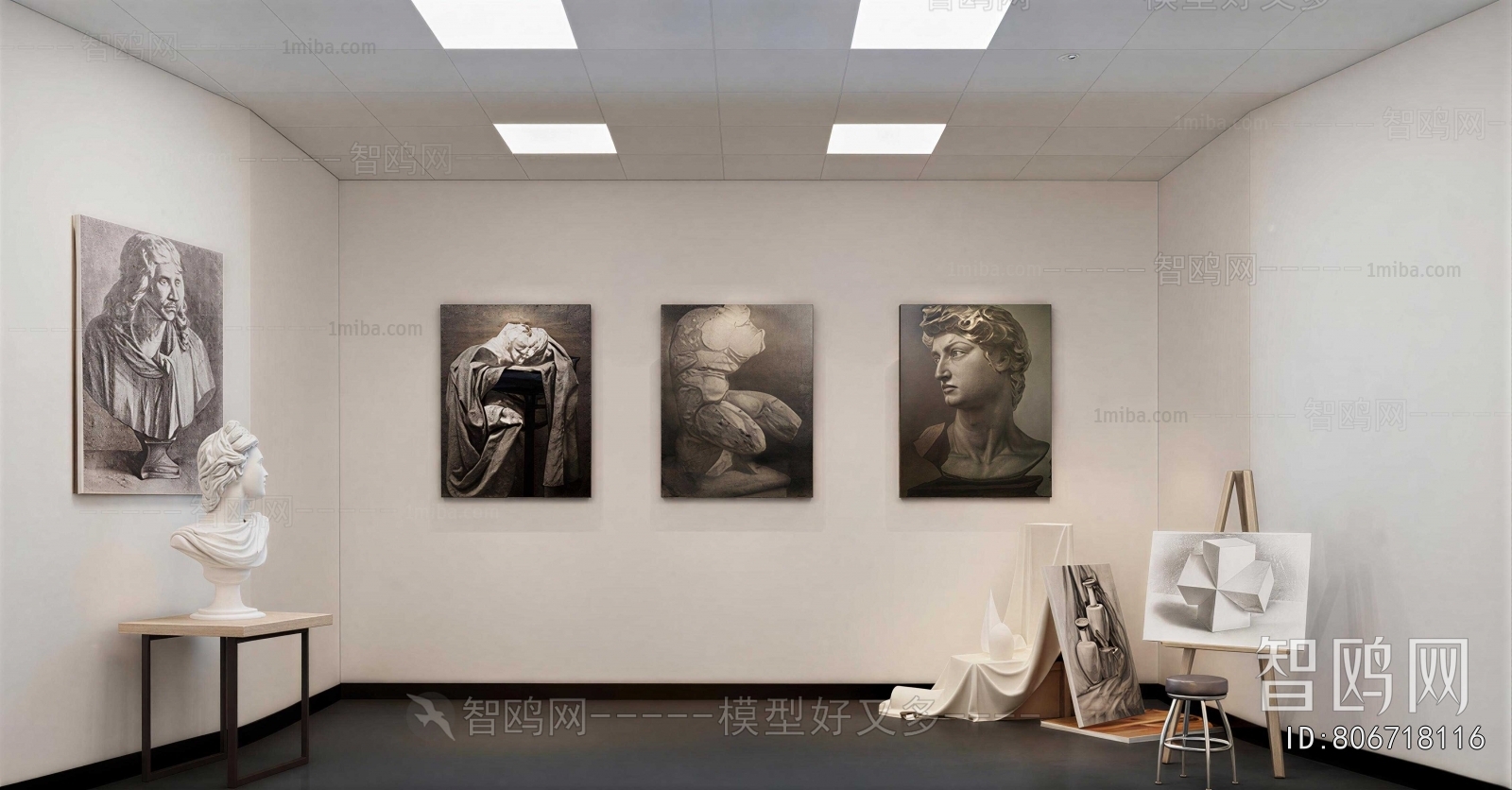Modern Art Room