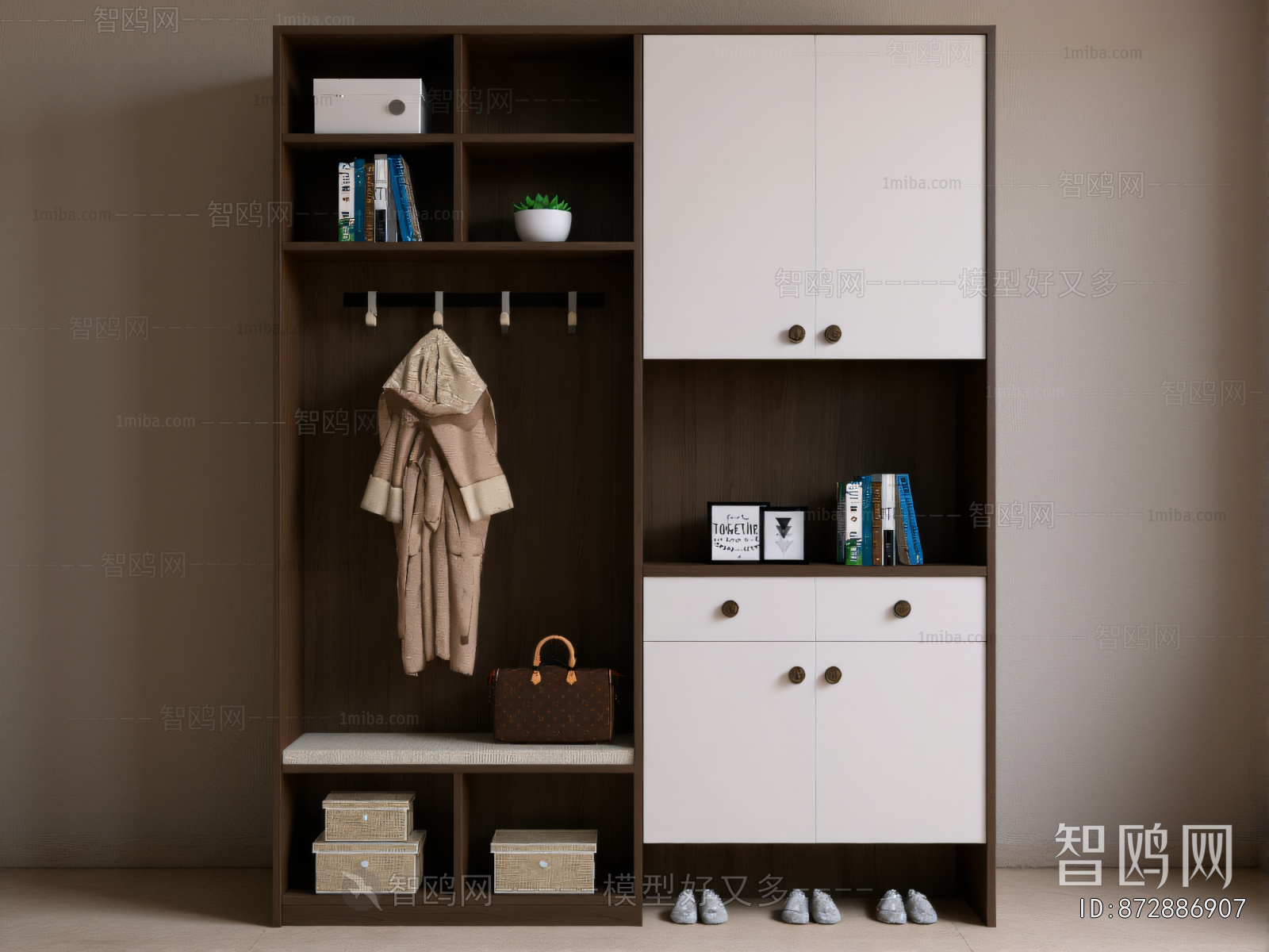 Modern Shoe Cabinet