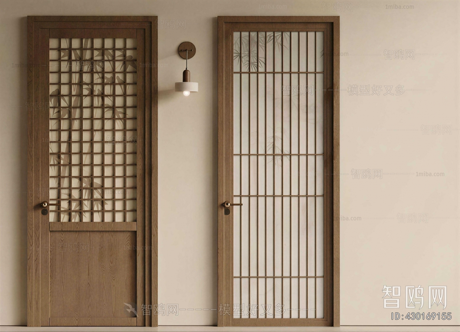 Japanese Style Single Door