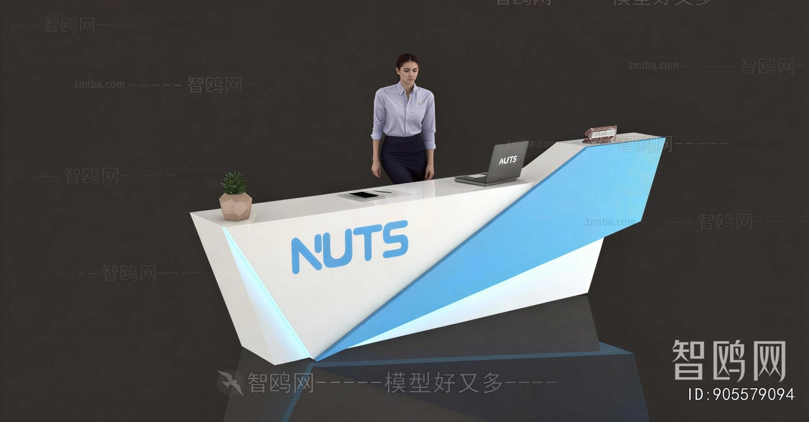 Modern Reception Desk