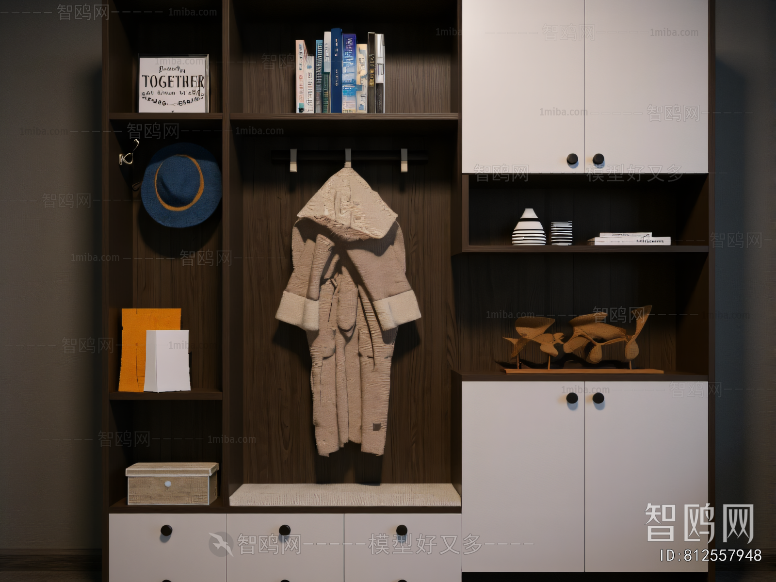 Modern Shoe Cabinet