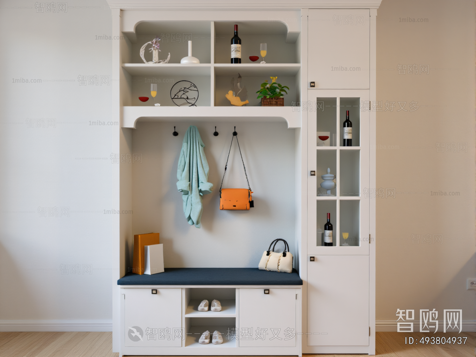 Modern Shoe Cabinet