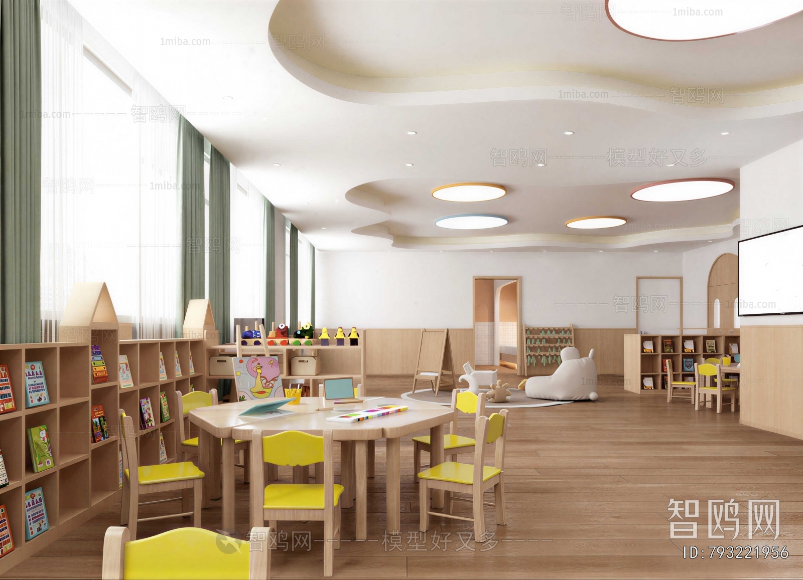 Modern Children's Playroom