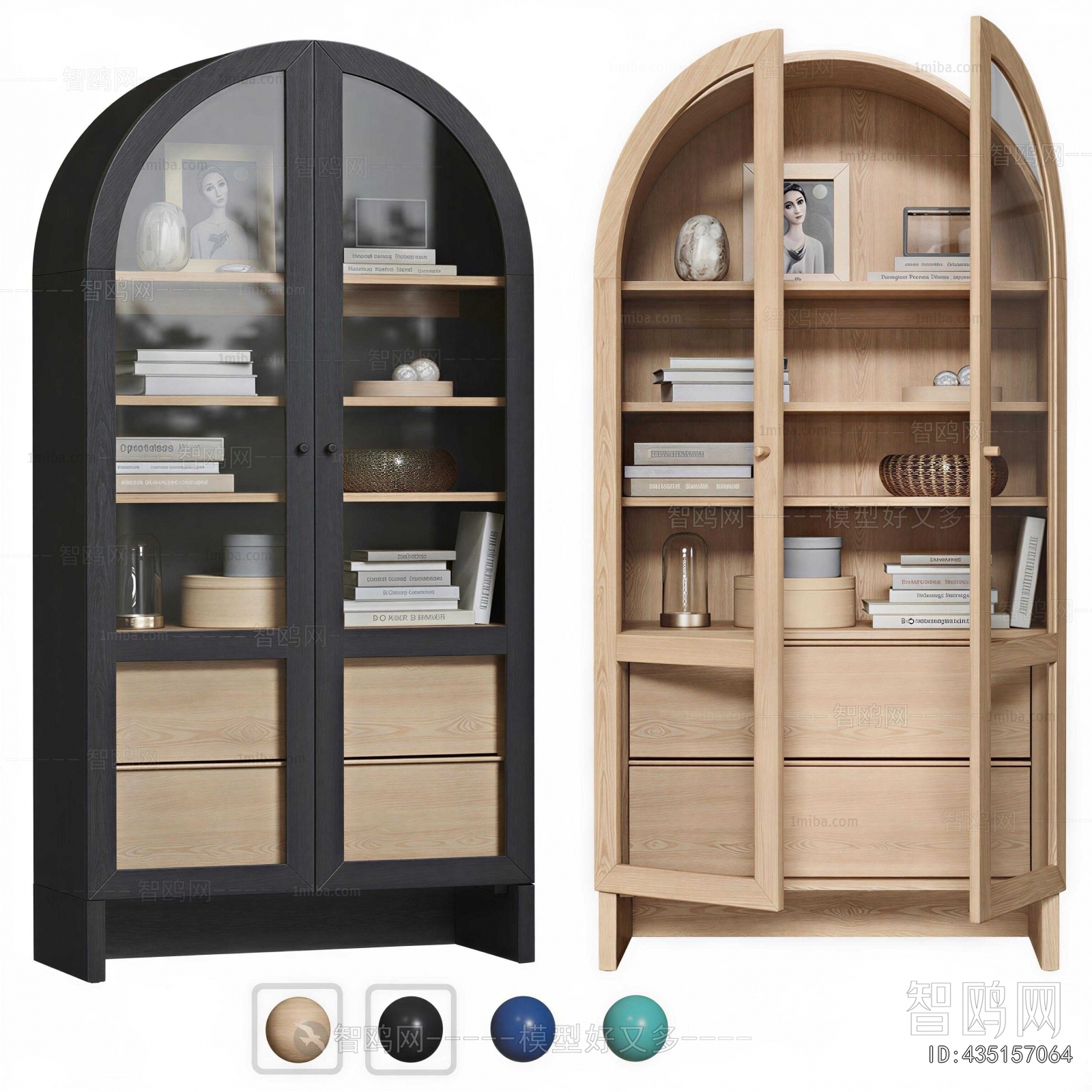 Nordic Style Bookcase