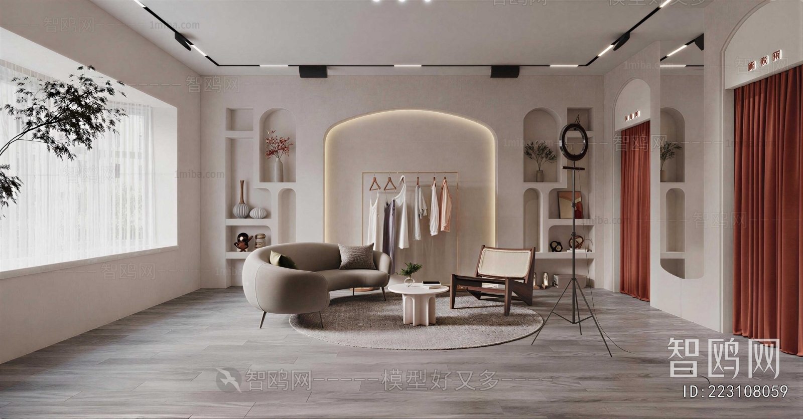Wabi-sabi Style Clothing Store