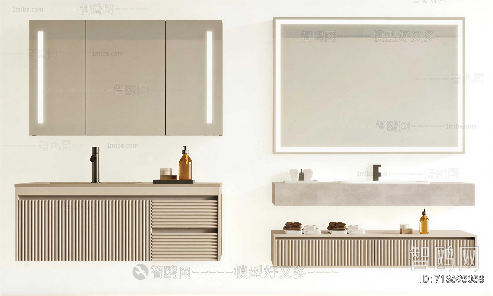 Modern Bathroom Cabinet