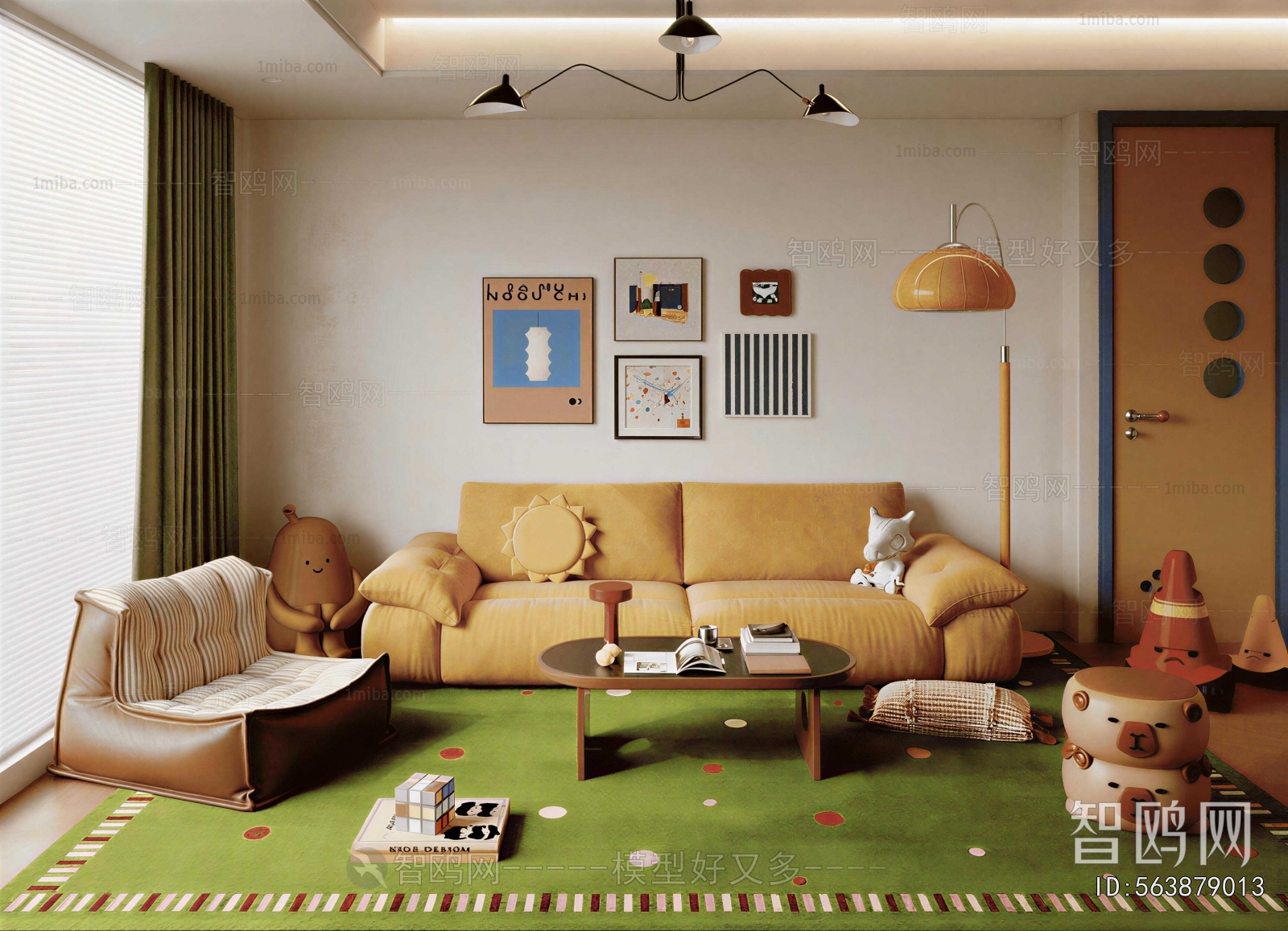 Modern A Living Room