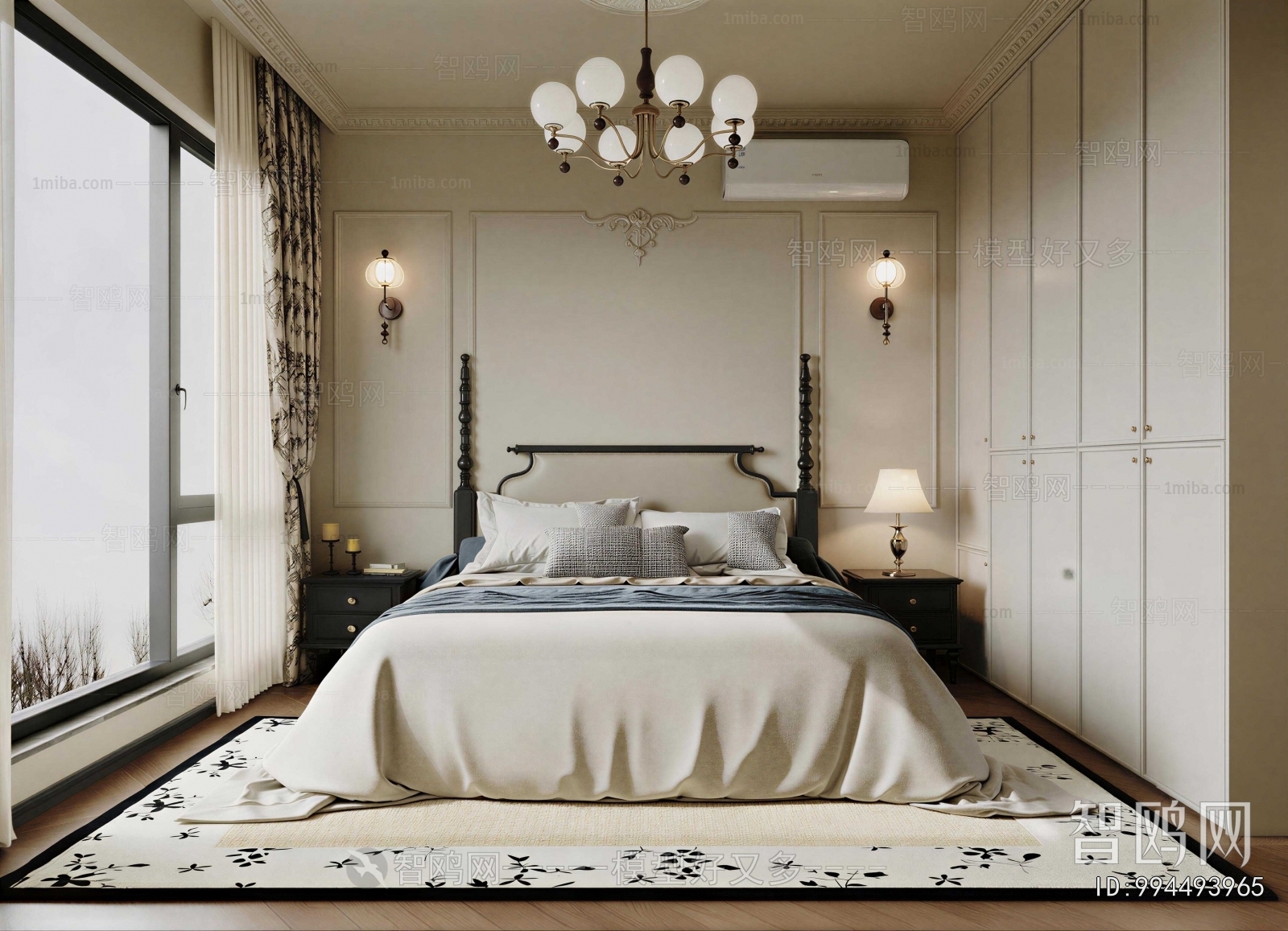 French Style Bedroom
