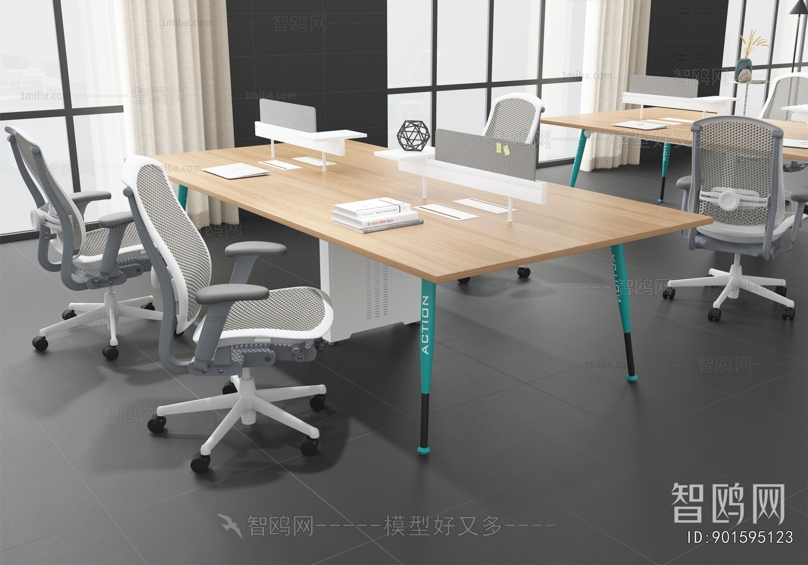 Modern Office Desk And Chair