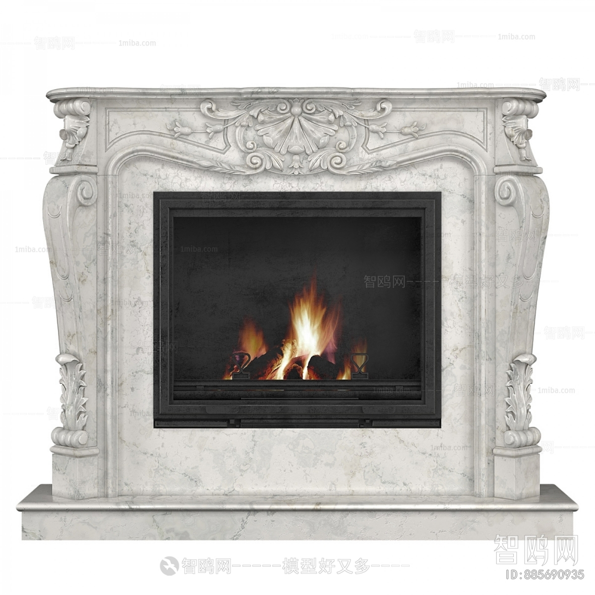 European Style Fireplace