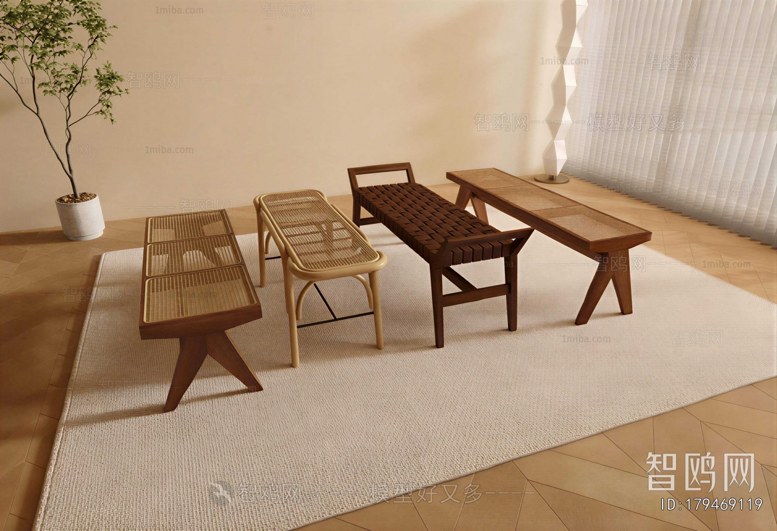 Modern Bench