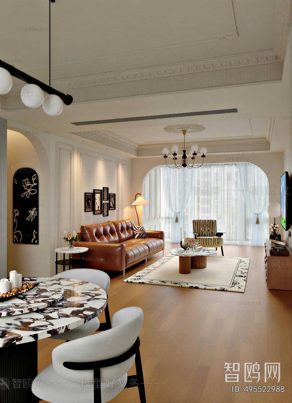 French Style A Living Room