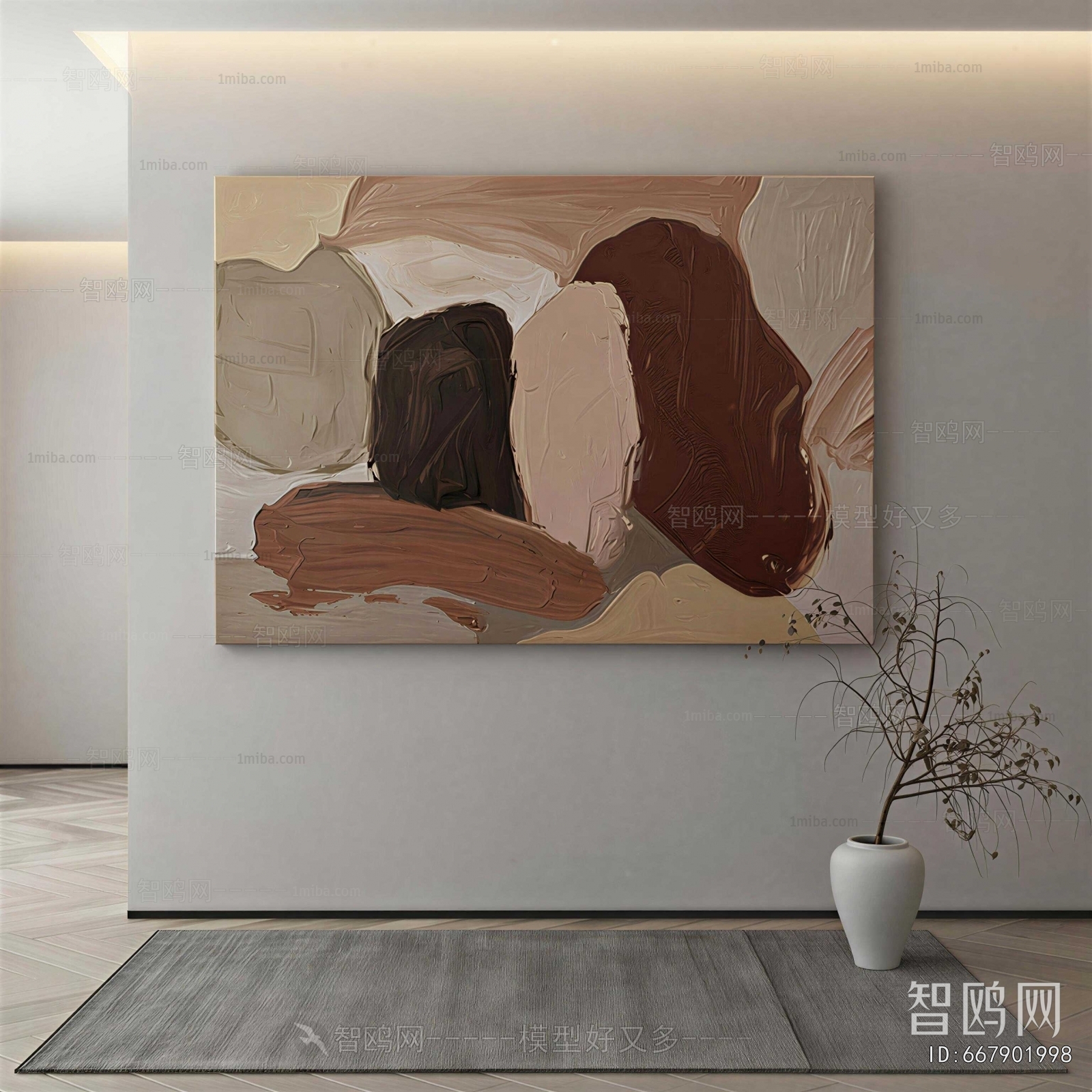 Wabi-sabi Style Painting