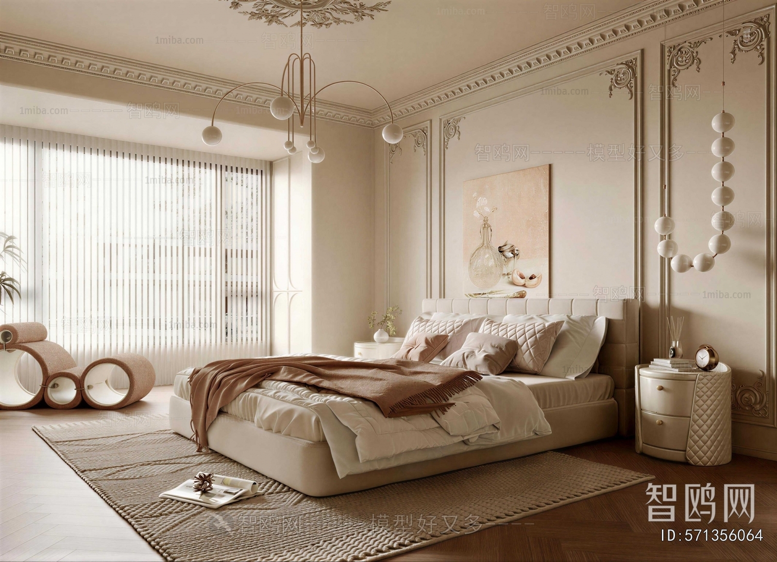 French Style Bedroom