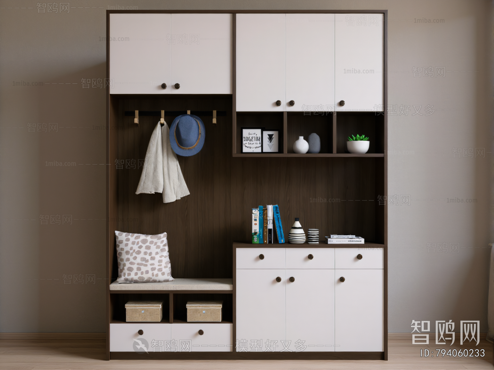 Modern Shoe Cabinet