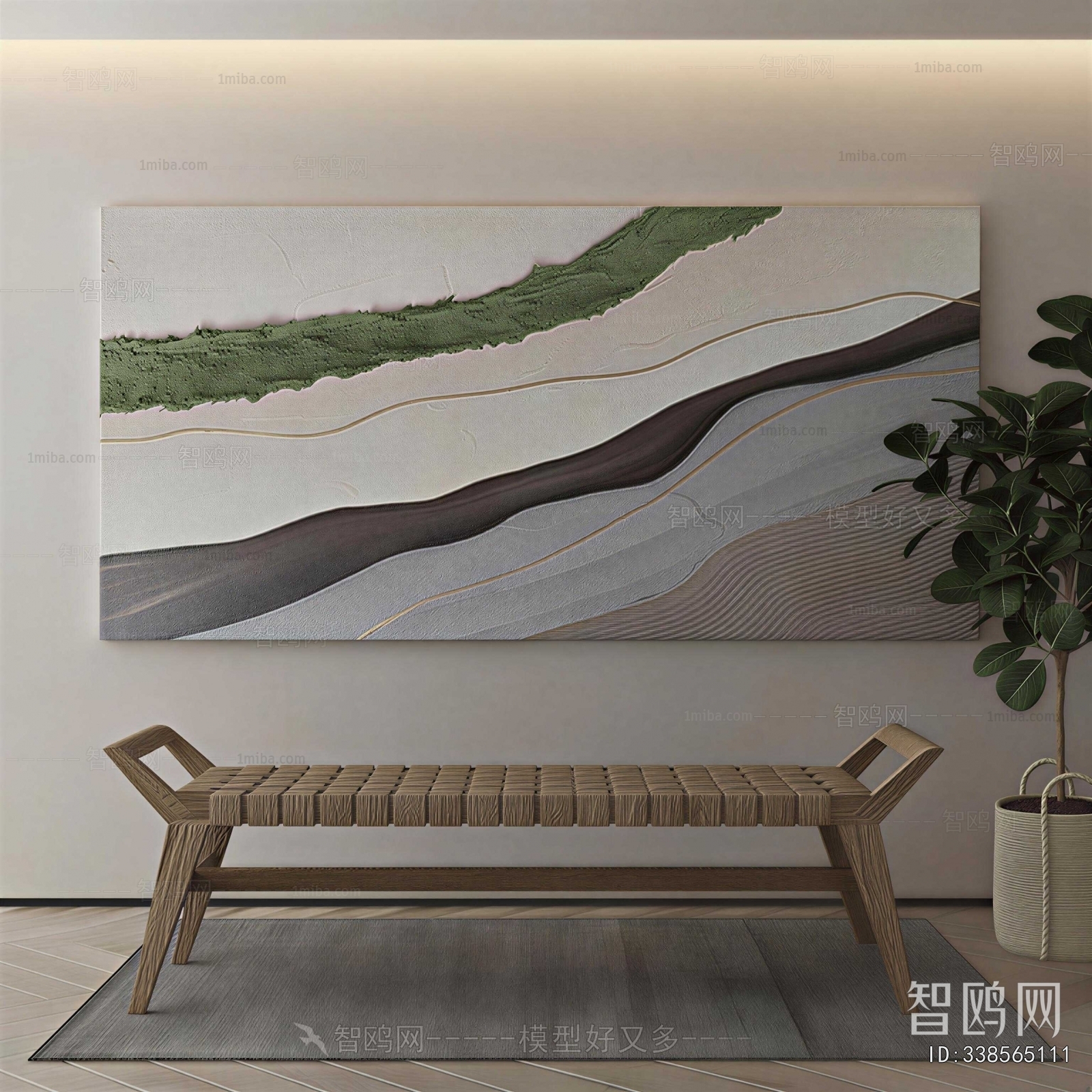 Wabi-sabi Style Painting