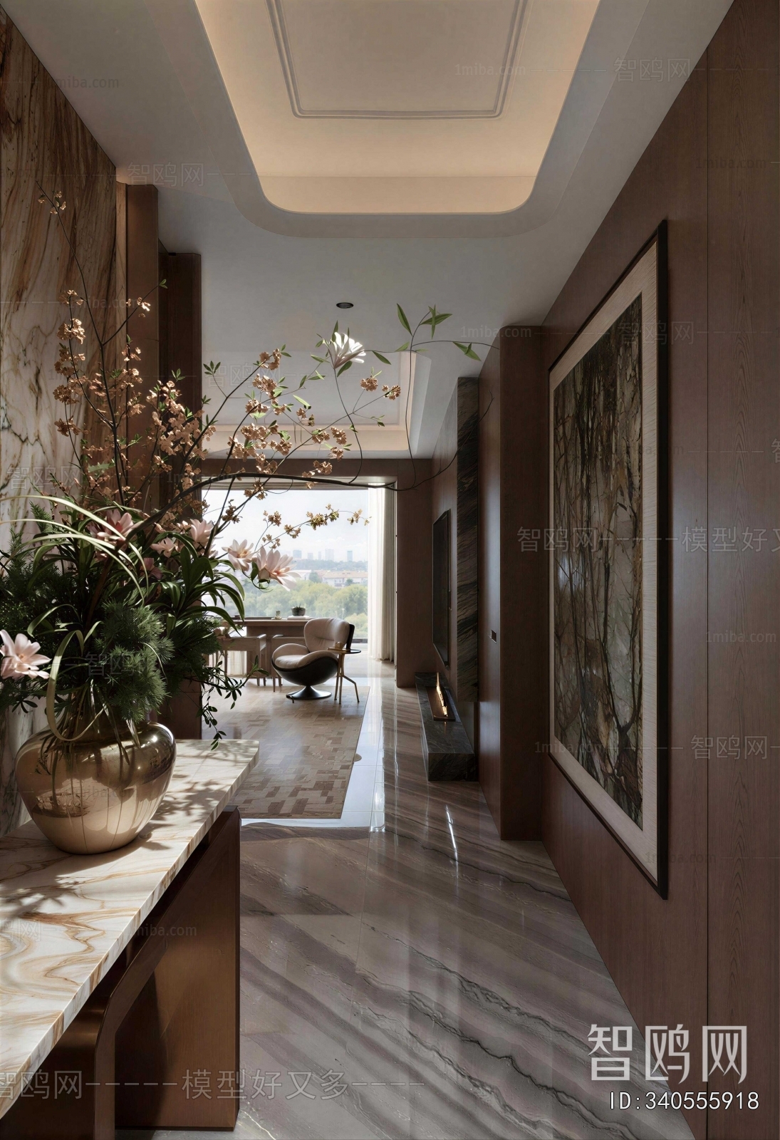 Modern Hallway