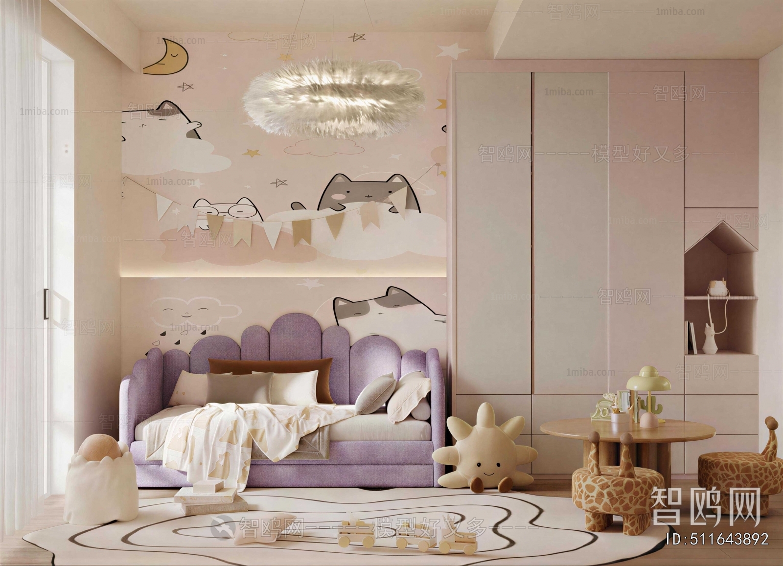 Modern Girl's Room Daughter's Room