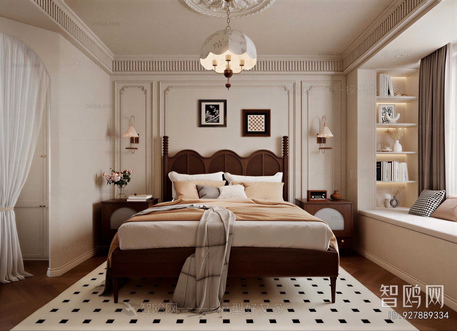 French Style Bedroom