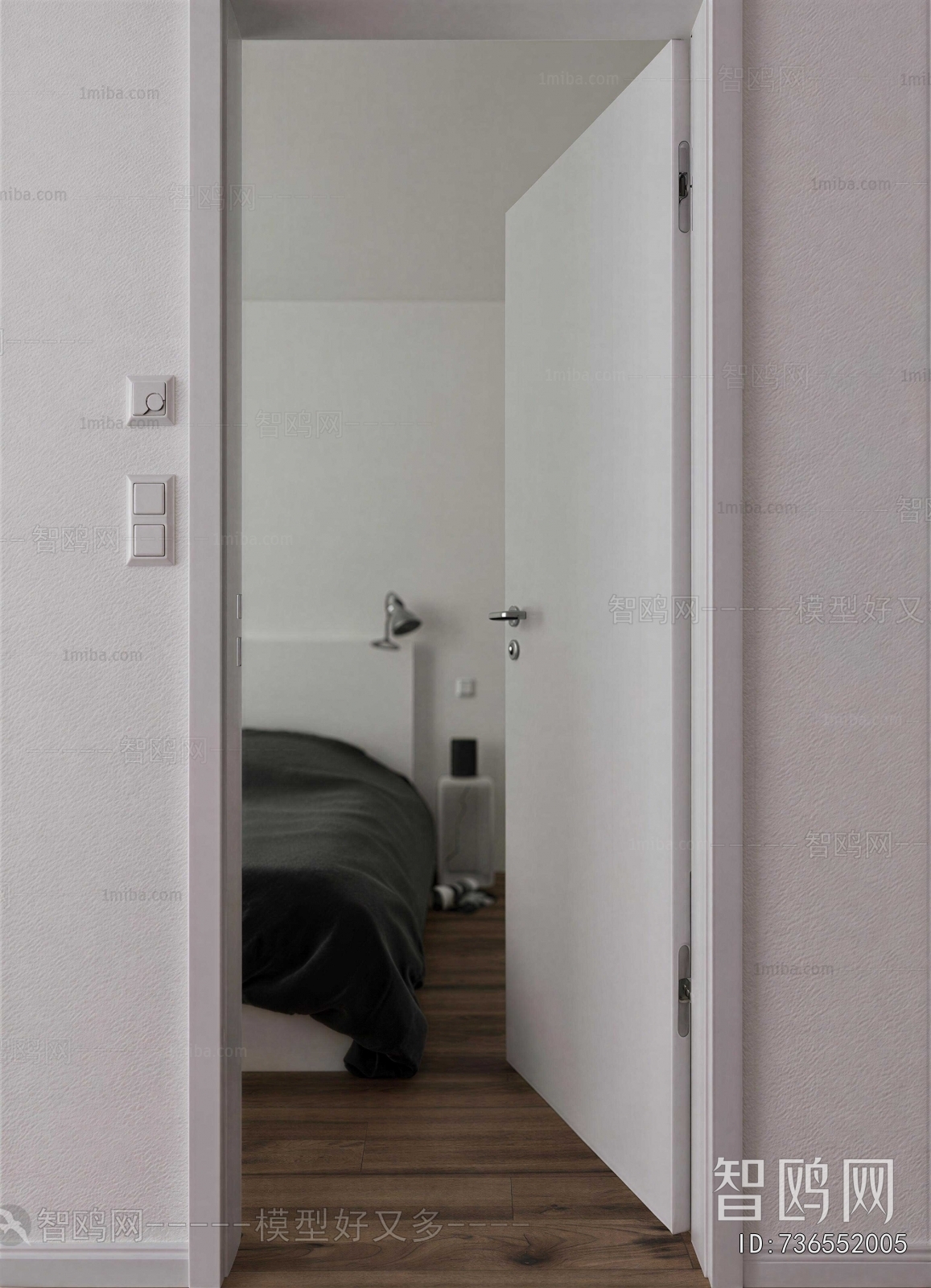 Modern Single Door