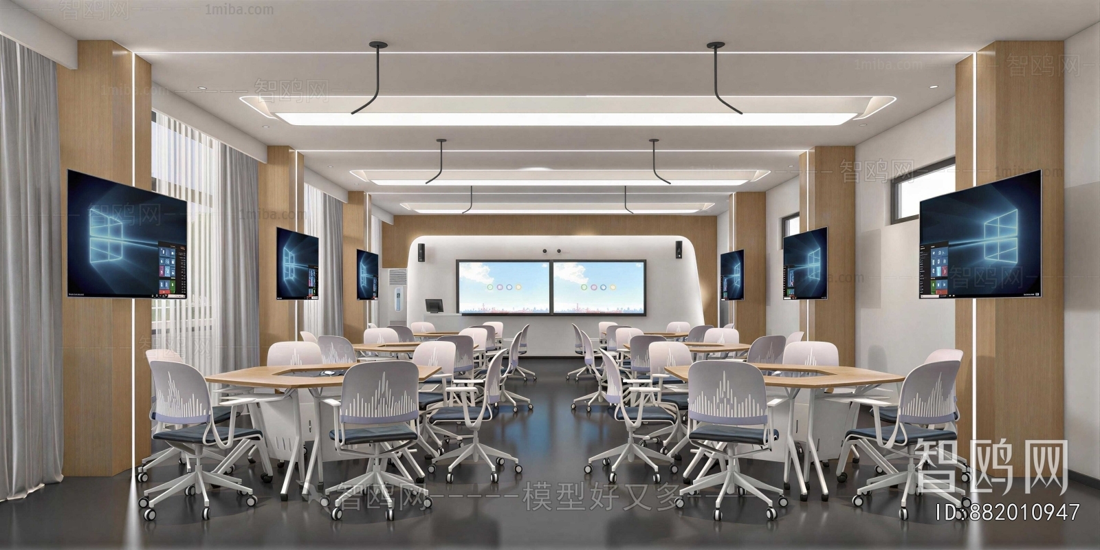 Modern School Classrooms