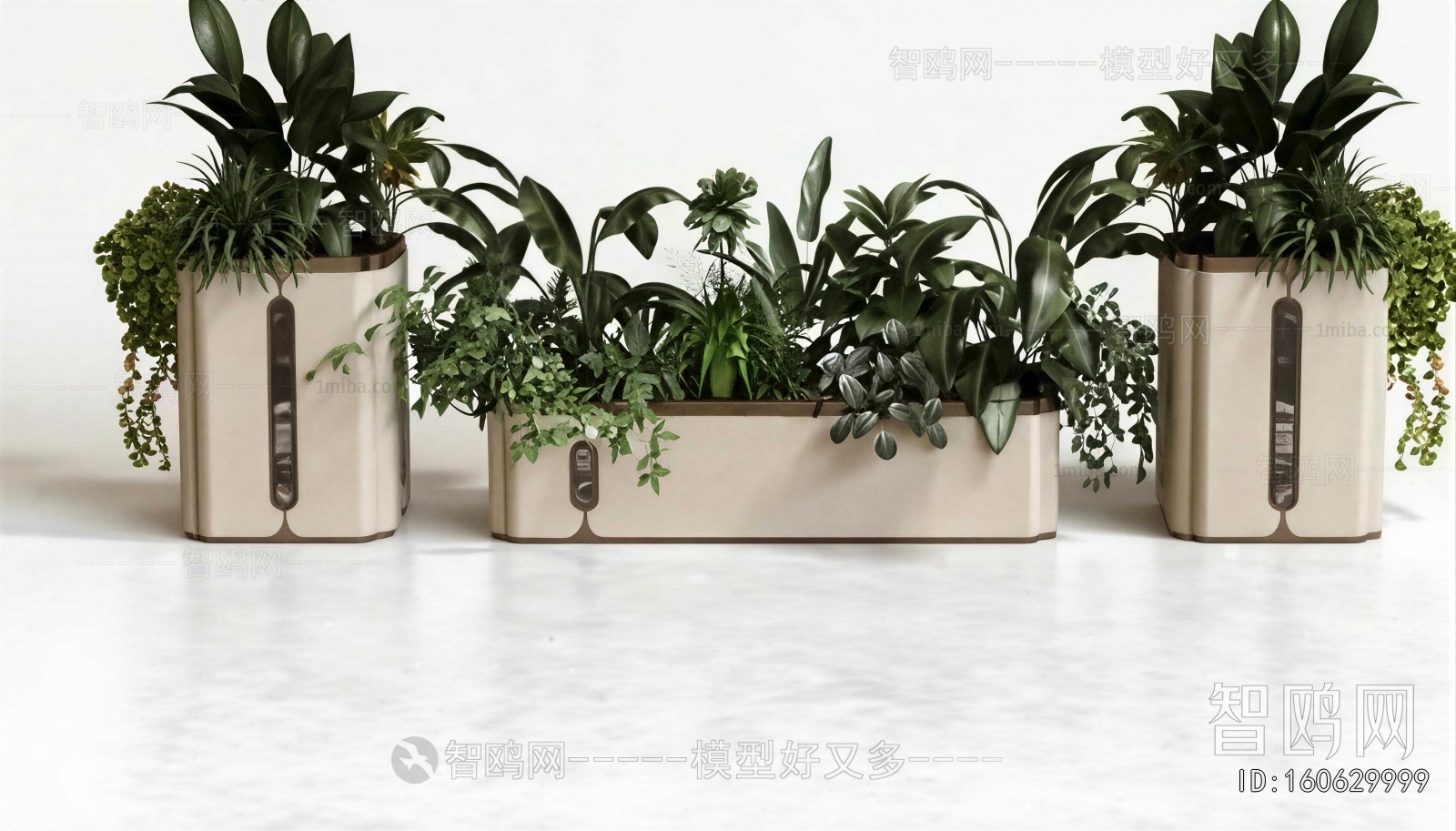 Modern Flower Bed, Flower Bowl, Flower Box