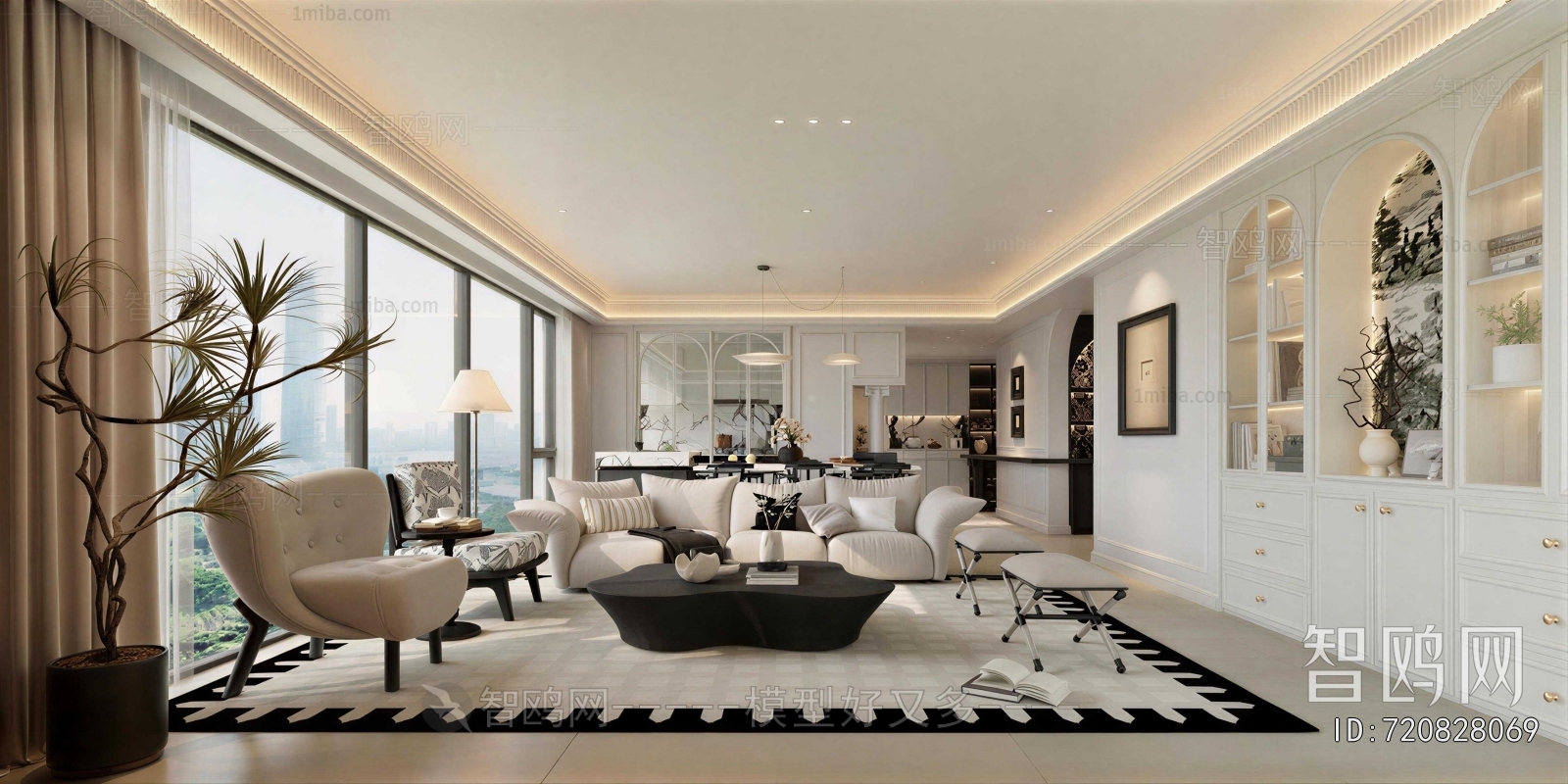 French Style A Living Room
