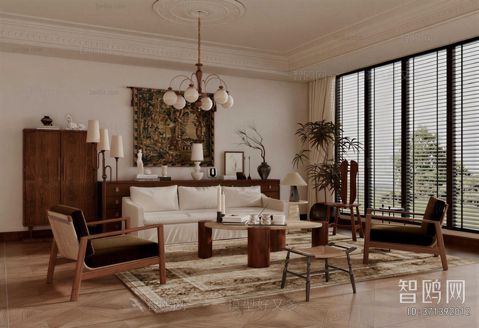 French Style A Living Room